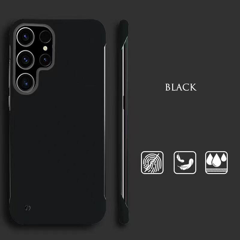 INS Простой однотонный чехол для Samsung Galaxy S21 S20 Ultra Plus FE Note 20, матовый чехол из прочного ПК с защитой от отпечатков пальцев