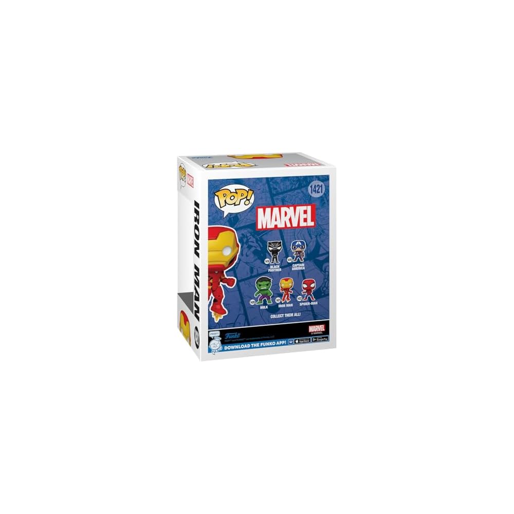 Marvel Funko Pop Фигурка Железного Человека Новая Классика Коллекционная Игрушка