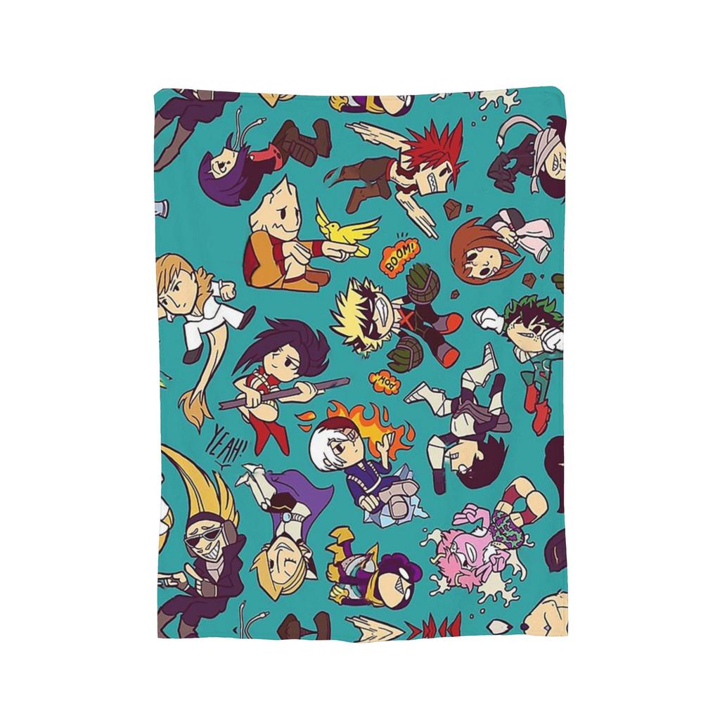 Тодороки Шото Одеяла Моя геройская академия Аниме Манга Флис Винтажные Теплые Накидки для Накрывания Стула Дивана Зима,