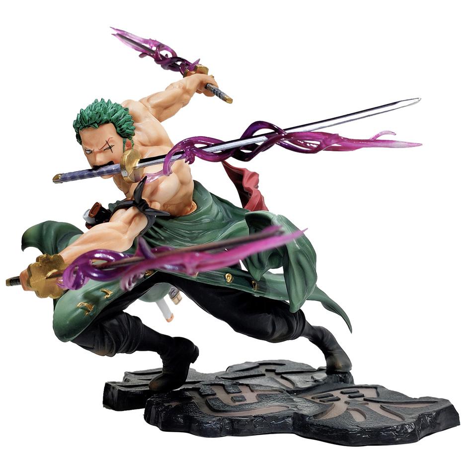 Горячая фигурка Аниме One Piece 21 см Ророноа Зоро Трехлезвийный Sa-maximum Статуэтка Манга Аниме Фигурка Действия Коллекционная Модель Игрушка для Детей