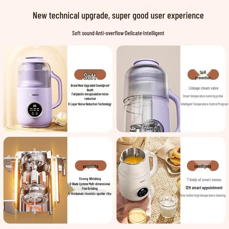 DAEWOO 800mL Smart Multi-functional High-Speed Blender CN plug (adapter included)