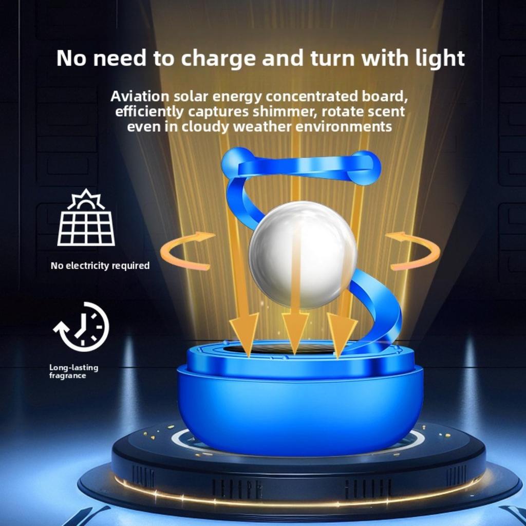 Креативное вращающееся кольцо-звезда Global Aromatherapy Solar Star, вращающийся аромадиффузор, подвеска для автомобиля, ароматерапевтические декоративные принадлежности, украшение