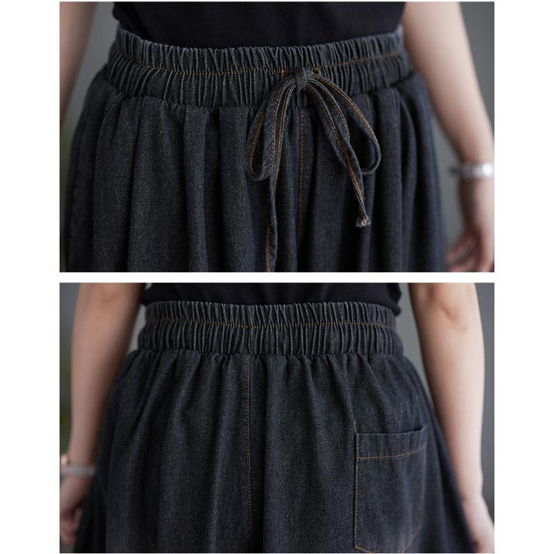 DIMANAF 2024 летние женские длинные брюки больших размеров, свободные широкие брюки, повседневные однотонные винтажные джинсы большого размера