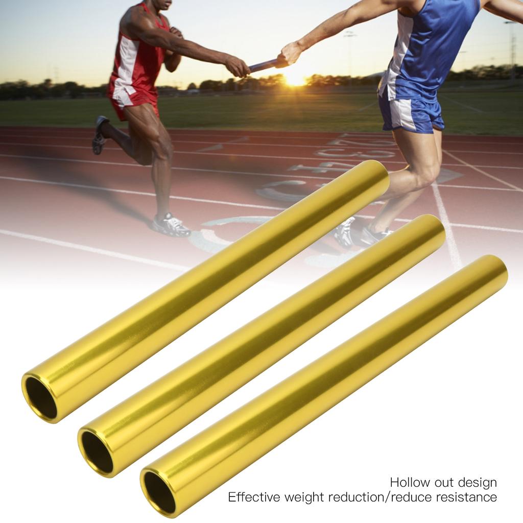 3pcs Electroplating Relay s Track and Field Sprint Match s