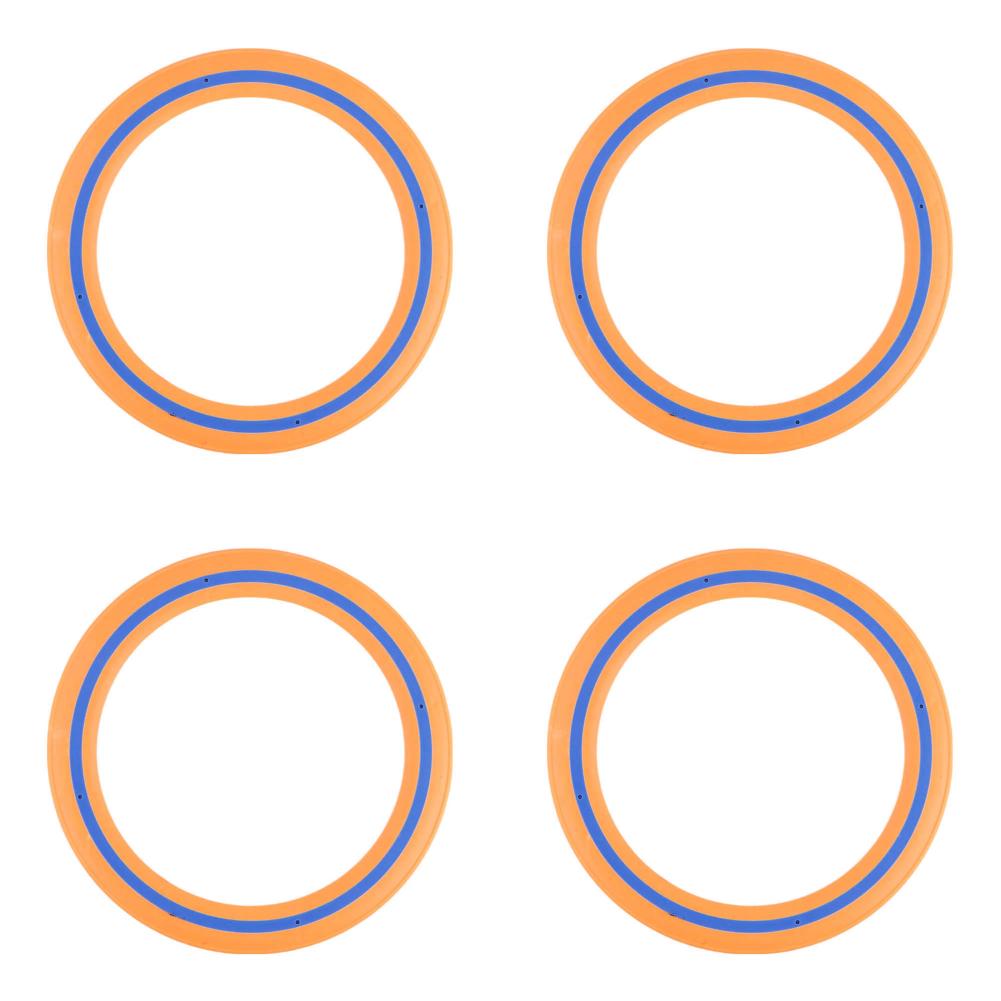 2-4PCS 25cm Flying Disc Portable Sports Play Discs Versatile Throwing Catching Disc Outdoor Flying Disc Toy for Beach Backyard