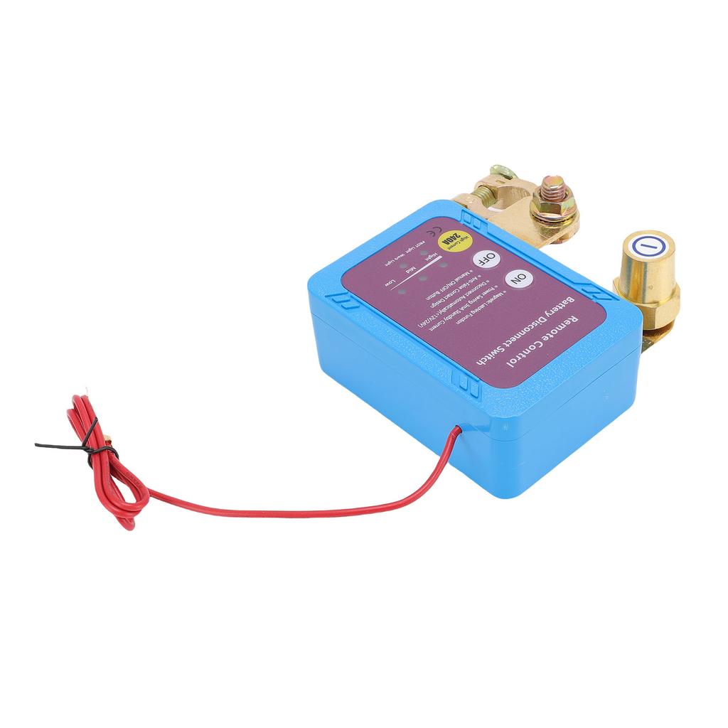 Дистанционный выключатель аккумулятора 240А для лодки, автомобиля, грузовика, дома на колесах, умное автоматическое отключение питания, предотвращение