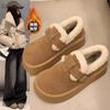 New Cotton Shoes Winter Piled and Thickened Beanie Thick-soled Fluffy Women's Snow Boots Women