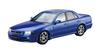 Aoshima Bunka Kyozaisha The Model Car Series Nissan ER34 Skyline 25GT TURBO 2001 Plastic Model 1/24 No.88