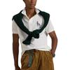 Polo Ralph Lauren Приталенная хлопковая рубашка поло с вышивкой Мужские топы MNPOKNI1N823705-100