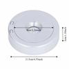 Colorful Light Rotating Display Stand USB or Battery Powered Crystal Display Base Stand  Bottle