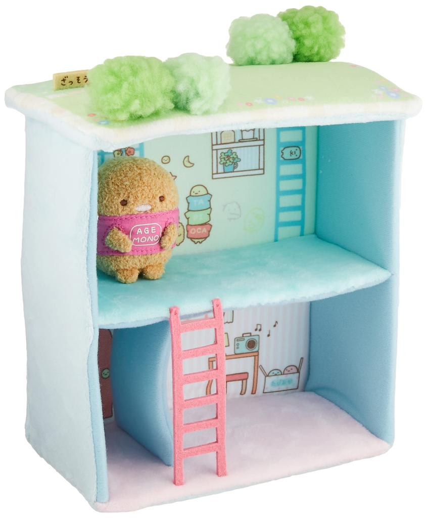 Sumikkogurashi Sumikko Дом-конструктор с садом на крыше, 2-этажный