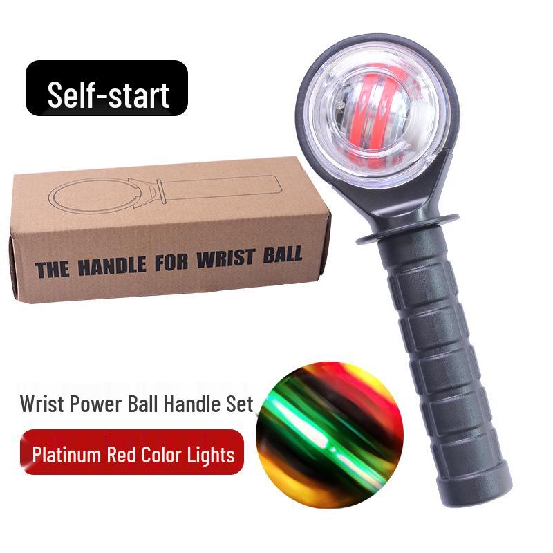 Кистевой силовой шар с ручкой - Тренажер для силы хвата для кисти и руки