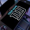 Custom Name,New York Giants Mouse Pad, Large Gaming Desk Mat, Non-slip XXL Mousepad for Laptop & Tablet, Mini PC Playmat with Stitched Edges