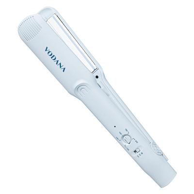 Паровой утюжок для выпрямления волос с увлажнением, оригинальная спецификация, утюжок для выпрямления волос, блестящие волосы, корейский стиль, минимальные повреждения, синий [Японский продукт] [Японский]