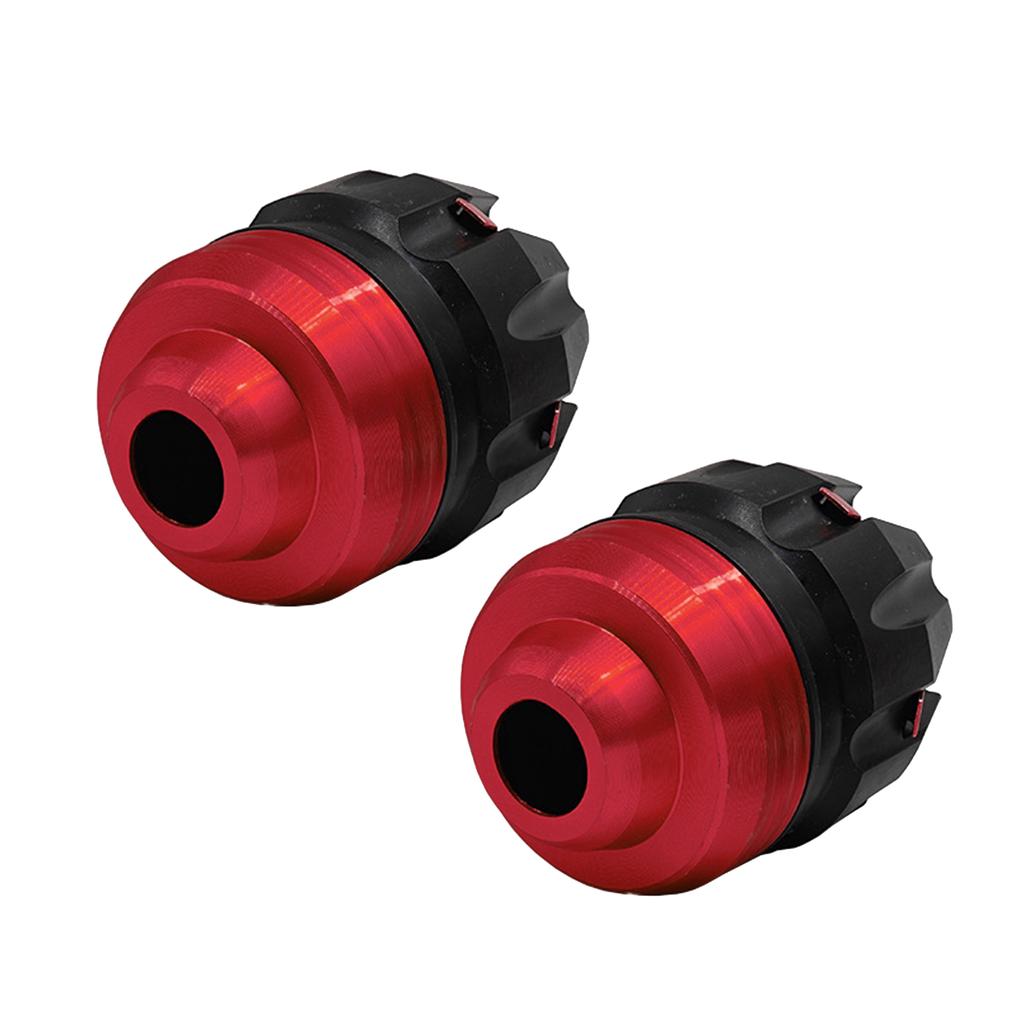 Универсальные защитные чашки для передней вилки мотоцикла, алюминиевые ударопрочные буферные чашки, простая установка для безопасной езды