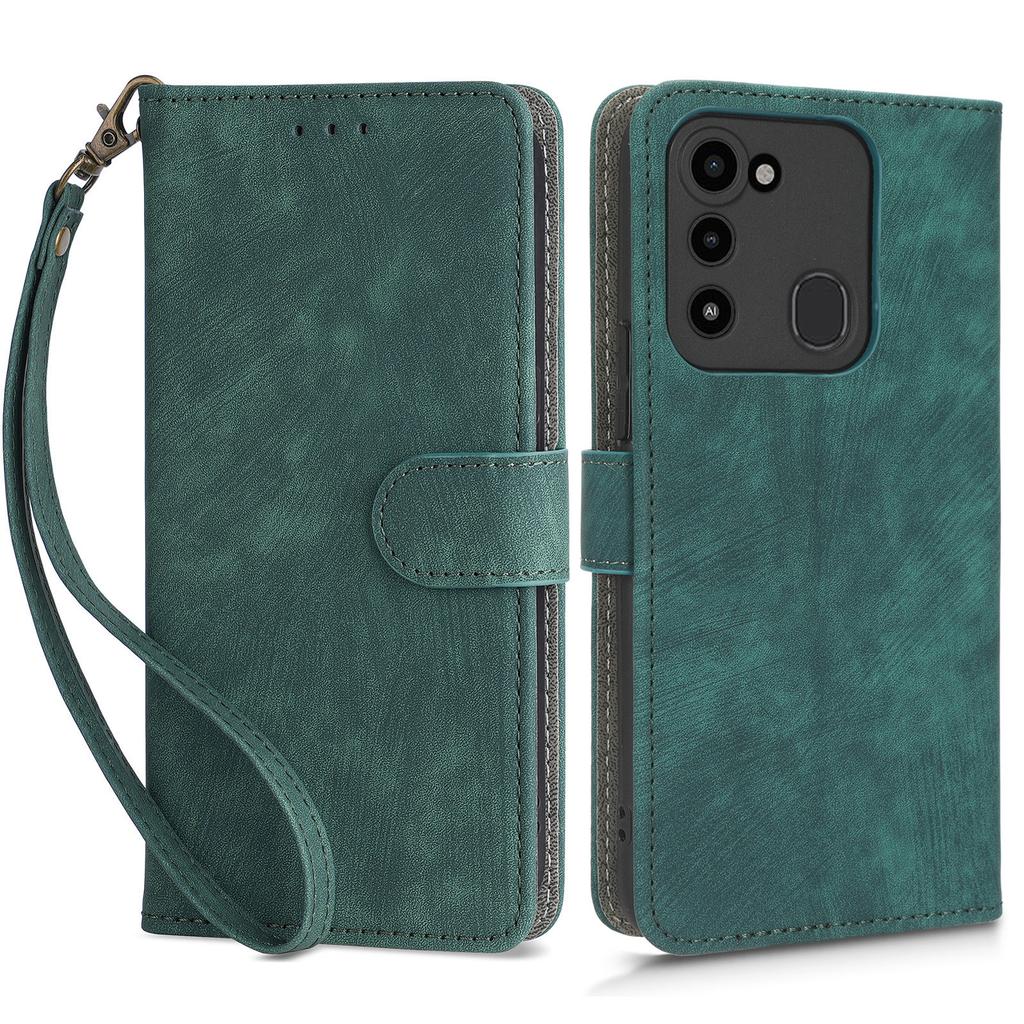 Для TECNO Spark 8C 4G/Spark 9 4G/Spark Go 2022/KG5 Чехол для телефона Блокировка RFID Подставка Кошелек Кожаная обложка