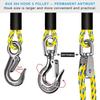 Heavy Type Boats Tow Rope With Stainless Steel Connector Water Sports Tow Line For Kayaks Ski And Small Yachts