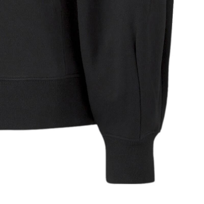 Puma Толстовка с капюшоном и капюшоном с логотипом, женские топы, черный 673576-01