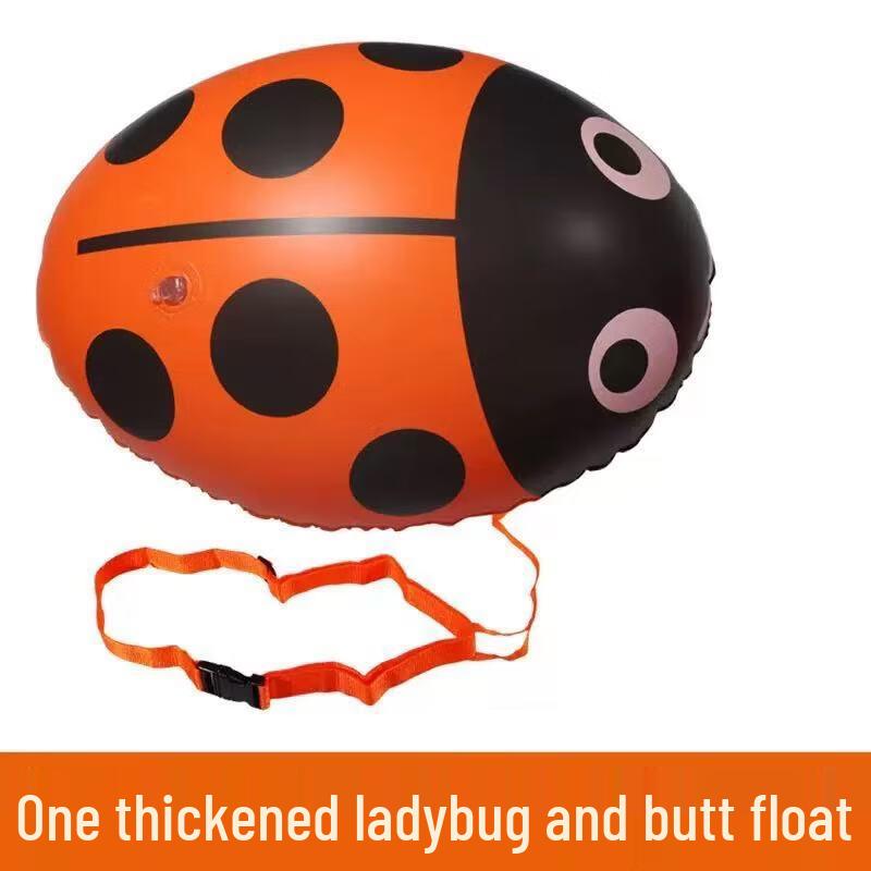 Yuzhan Thickened Double Airbag Ladybug Swimming Buoy