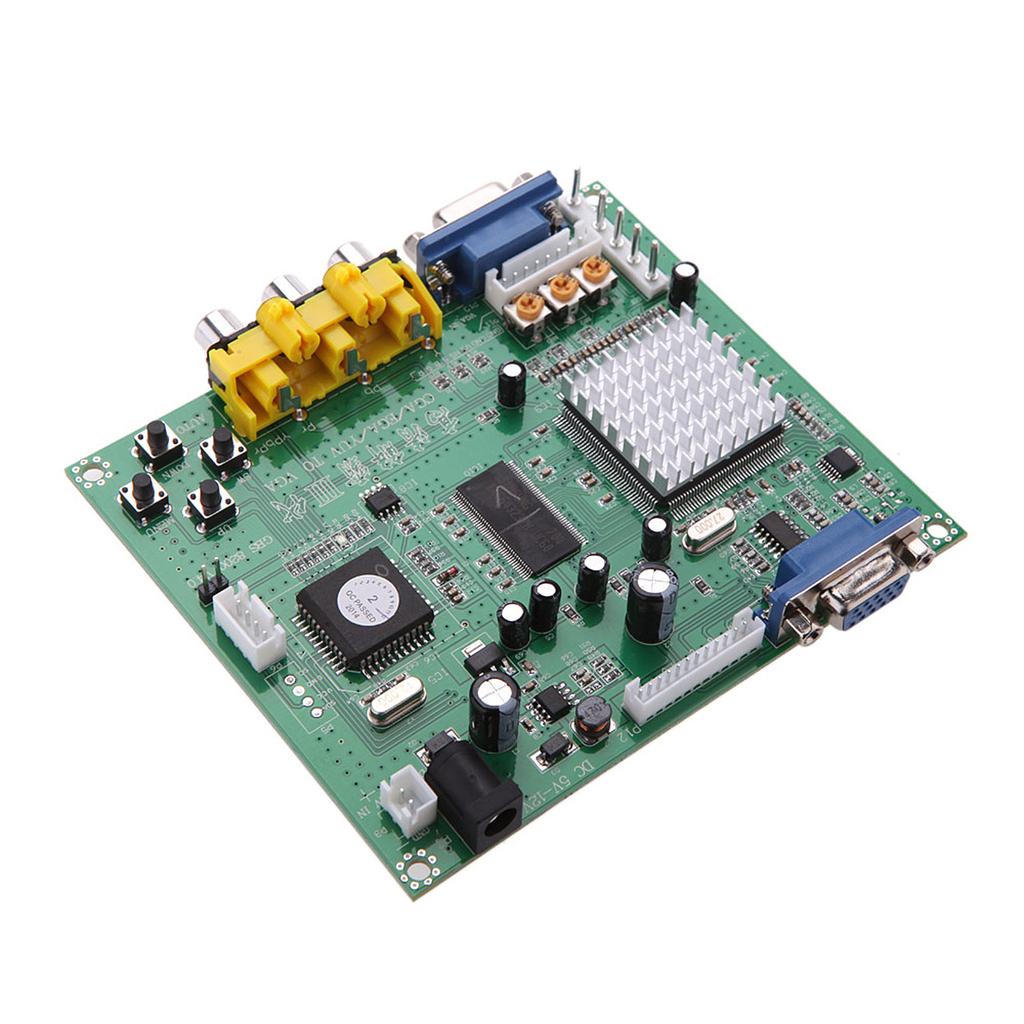 Portable Genuine GBS8200  5V Active Low 1 Channel Relay Module Board  CGA   EGA   YUV   RGB To VGA Arcade Game Video