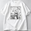 Vintage Woodcut Dragon Castle Graphic Tshirt Casual Short Sleeve Medieval Fantasy Print Crew Neck Unisex Summer Tee Top