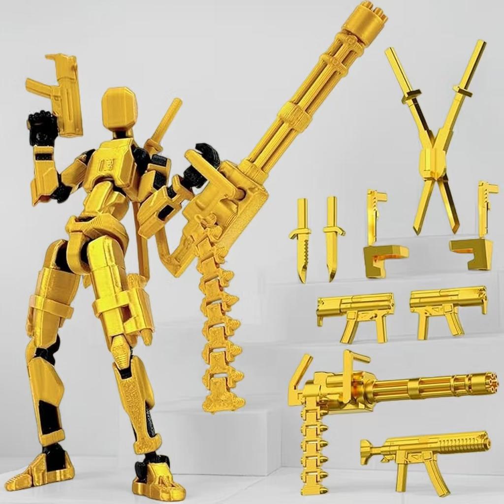 Titian13 3D-печатный манекен T13 Серия щупалец Игрушки Фигурки Действия Многосуставной Подвижный Робот-трансформер Игры