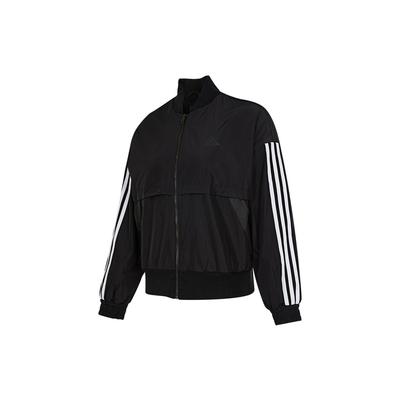 Fi W Bomber Повседневная спортивная дышащая тканая куртка женская куртка черная H09767