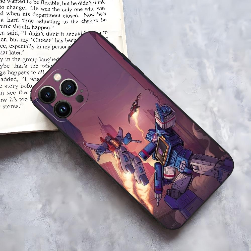 Transformers Phone Case for iphone 15 14 Pro 13 Mini 11 12 Max Xr X Xs 8 Plus Shockproof Back Cover
