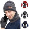 Winter Warm Hat Scarf Glove Set
