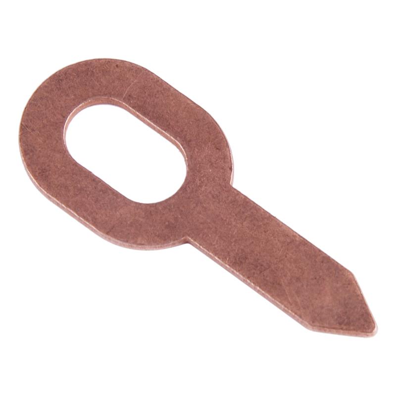 50pcs Copper Plated Dent Puller Rings for Spot Welding Soldering Car Body Panel Washer 55.5mm Removal Repair Tool