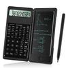 10-Digit Digital Foldable Desk Scientific Calculators with an Erasable Writing Tablet Large Display