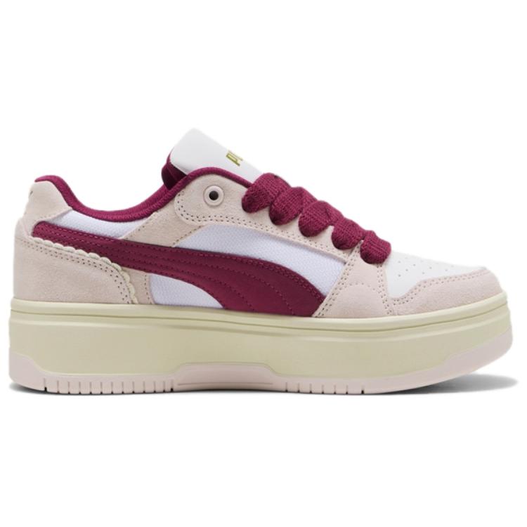 Puma Rebound Femme Low Memoires Бело-розовые женские кроссовки 403512-02