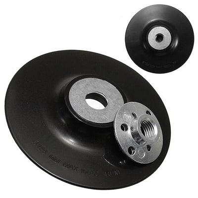 4-7'' 100/125/150/180 мм M10/M14 резьба опорная тарелка ABS пластиковая задняя тарелка круглые шлифовальные диски для угловой шлифовальной машины шлифовальная машина