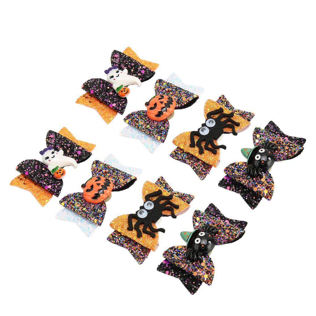Бантики для волос для домашних животных на Хэллоуин, симпатичные, изысканные, для пучка волос для собак с резинкой для ухода за щенками, 8 шт.