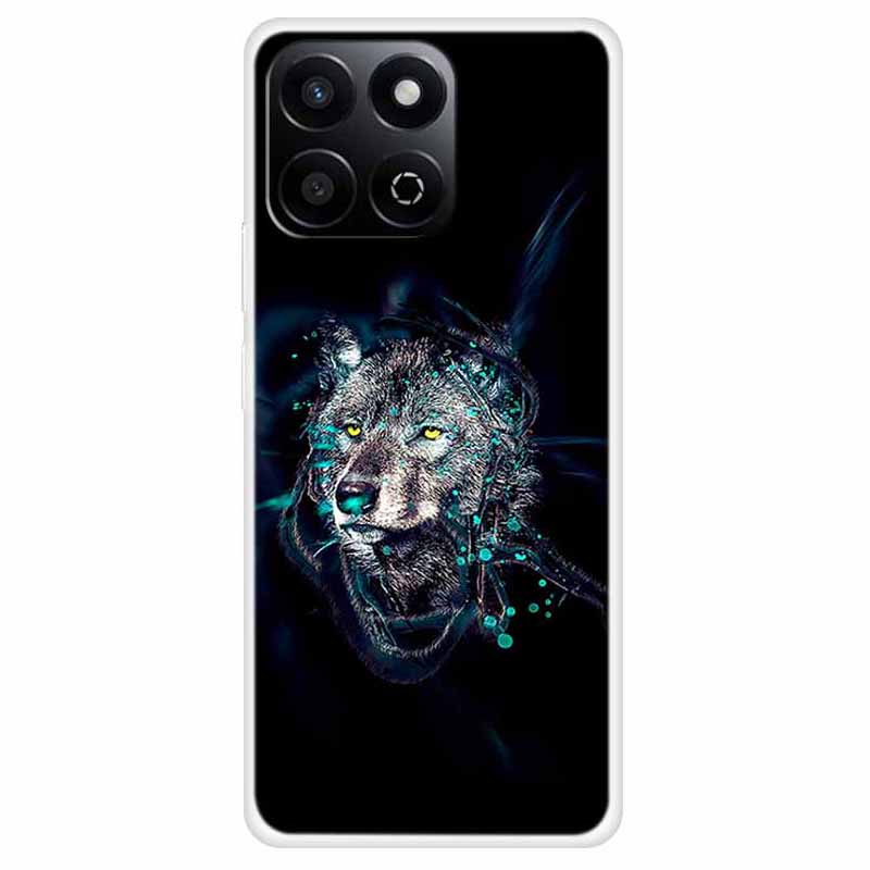 TPU Phone Case For Honor Play 60 Plus 5G/200 Smart 5G/Play 9T/X7c 4G/X7c 5G Pattern Printing Soft Protective Cover