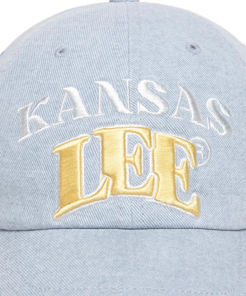Кепка-бейсболка LEE Kansas с надписью Индиго Светлый