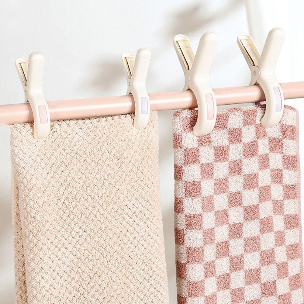 3/4Pcs Large Laundry Drying Clothespin Plastic Clothes Pegs Beach Towel Clips Hanger Clips  Blankets