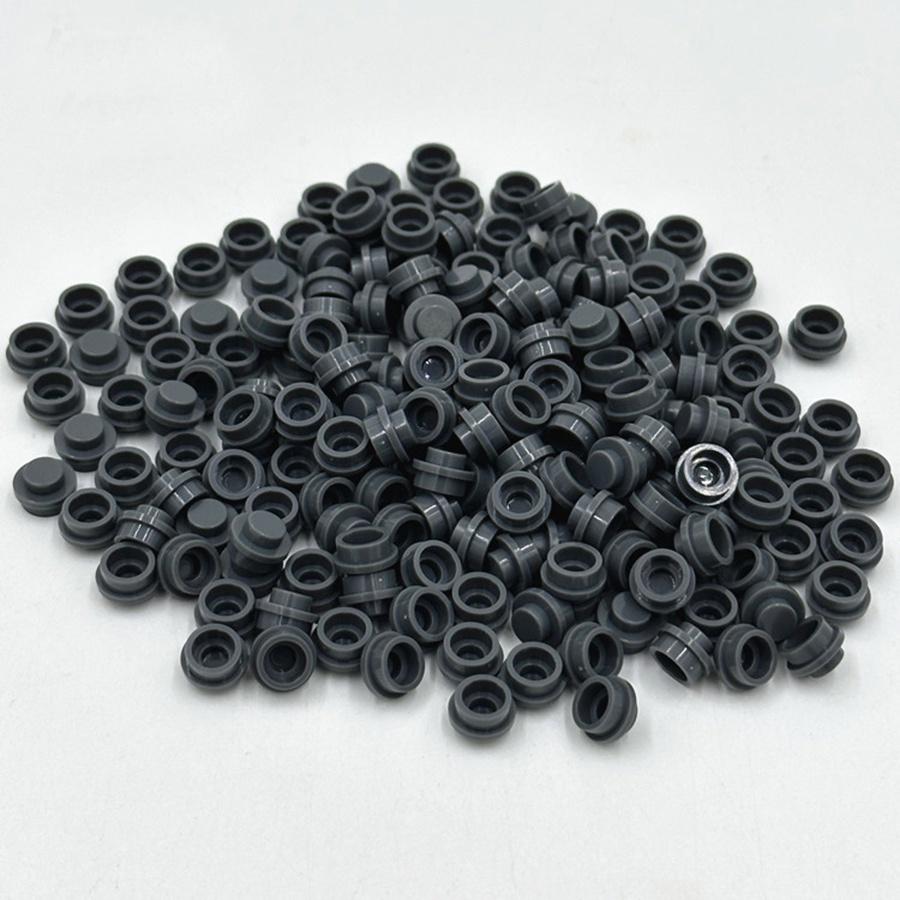 200 шт. DIY строительные блоки 1x1 круглая пластина Pixel Art Kit кирпич оптом, совместимый 4073 аниме-фигурка, просветляющий подарок для детей