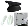 Door Retainer Catch for Caravan Campers Motorhome Boat RV Nylon Door Stoper Clip Installed On Cabinet Drawer Black/White