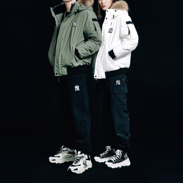 Новые пуховики MLB Мужской Зеленый 3ADJB0716-50KAS