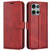 Чехол-подставка для Motorola Moto G75 5G, противоцарапный, с текстурой телячьей кожи, чехол для телефона