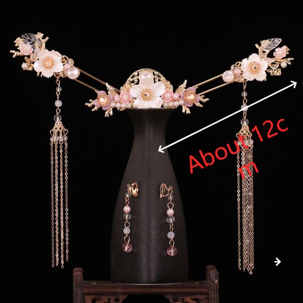 Светлые цвета свадебное платье аксессуары для волос пластиковые серьги шпильки набор свадебный головной убор помолвка