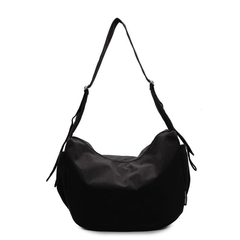 Повседневная холщовая сумка большой вместимости женская 2025 новая модная универсальная сумка через плечо для поездок на работу сумка-мессенджер свободная сумка-тоут