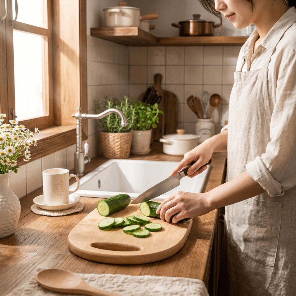 Thickened Wooden Cutting Board Non-Slip Cheese Board Durable Cutting Plate Mat  Baby Food