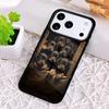Cute Rottweiler Dog Phone Case for iPhone 17 Air 16 15 11 12 14 13 Pro Max Shockproof Cover