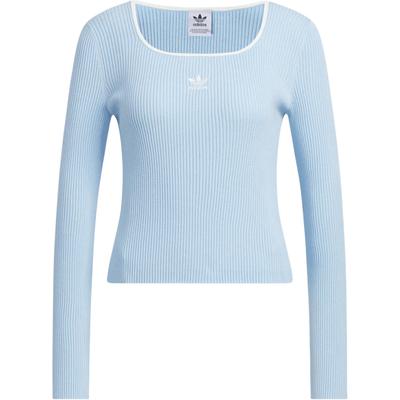 Оригинальный свитер Adicolor Fw24 с длинным рукавом, женские свитера, розовый, синий JM8054