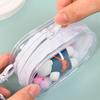 Jewelry Organizer Transparent Storage Box Pouch Mystery Box Keychain Bag Storage Case Thicken Wallet Cute Doll Bag Organization