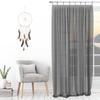 Voilage avec anneaux 135x250 cm SPIRIT gris, par Soleil d'ocre