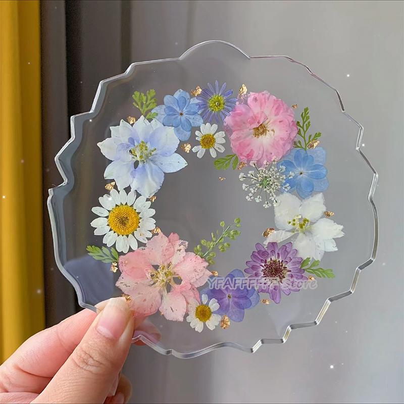 1 сумка, сушеные цветы, УФ-смола, наполнитель, сделай сам, форма для эпоксидной смолы, кулон, ювелирные изделия, декоративные натуральные прессованные цветы, художественный цветочный декор XYZ