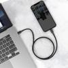 Зарядный кабель Baseus Lightning — USB-C PD, 20 Вт, 1 м — высокоскоростная передача данных, черный
